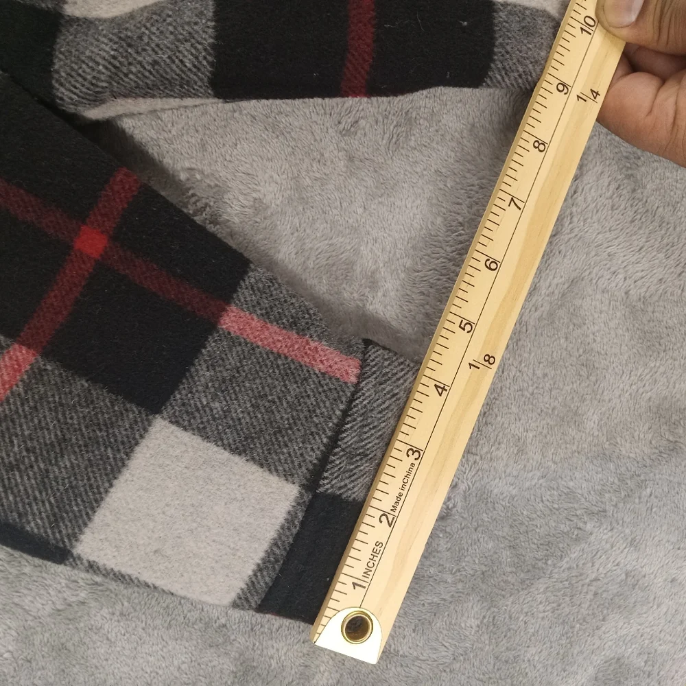 GAP Kids Black and White Plaid  Flannel Shirt Size XS. Kids 4-5 Years - Picture 14 of 14